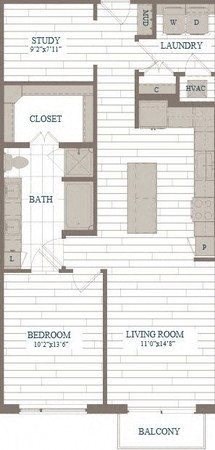 The Hudson Central Park Floor Plan